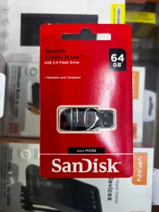 64GB SanDisk Cruzer Blade Flash Drive